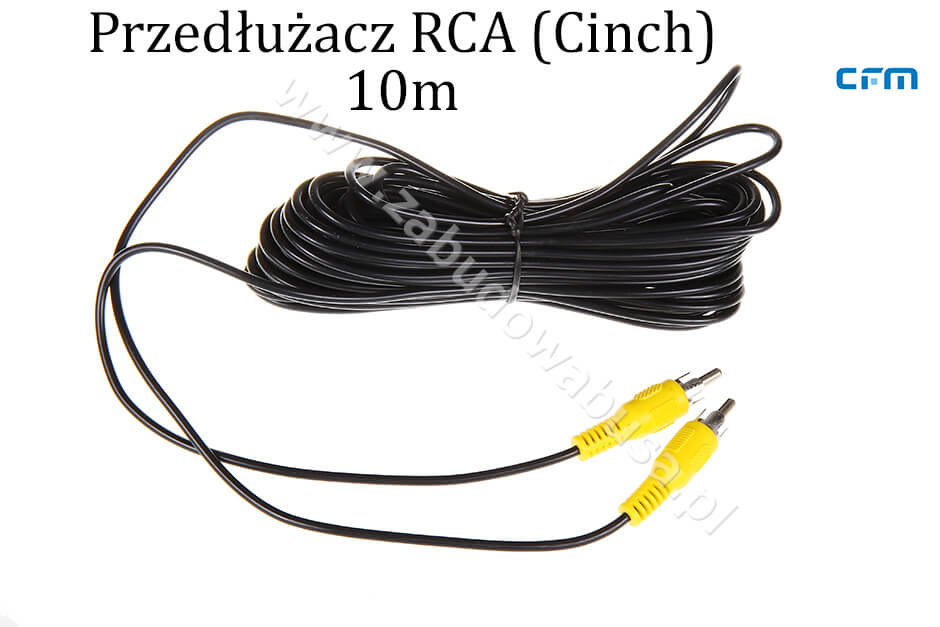 PRZEDŁUŻACZ RCA (Cinch) 10 metrów